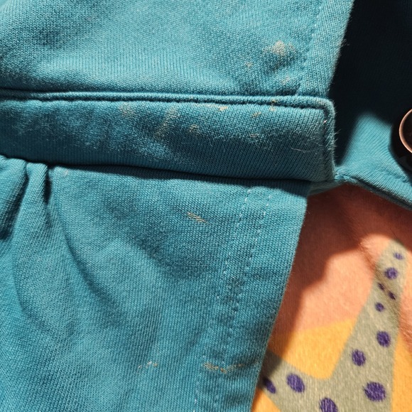 Lily & Londyn Girls Teal Hooded Pea Coat Size 6 - Picture 9 of 9